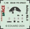 Eduard 3DL48195 Bulldog Mk. II SPACE AIRFIX 1/48