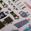KELIK K72080 Grumman A-6A Knight Rider interior 3D decals for Fujimi kit 1/72