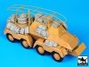 Black Dog T35104 Sd Kfz 263 accessories set 1/35