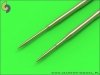 Master AM-72-072 MiG-17PF (Fresco D) - 23mm gun barrels set & Pitot Tubes