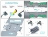 Quinta Studio QDS-48019 Yak-52 3D-Printed & coloured Interior on decal paper ( ARK ) (Small version) 1/48