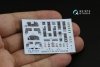 Quinta Studio QD48197 F-5F Tiger II 3D-Printed & coloured Interior on decal paper (for AFV Club ) 1/48