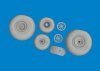 Eduard 6481113 B-24D wheels HOBBY BOSS 1/48