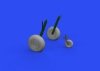 Eduard 648603 Bf 110G wheels for Eduard 1/48