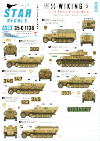 Star Decals 35-C1136 SS-Wiking # 3 1/35