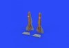 Eduard 648436 Fw 190A-5 undercarriage legs BRONZE EDUARD 1/48