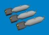 Eduard 6481083 P-40 100lb M30 US bombs PRINT EDUARD 1/48