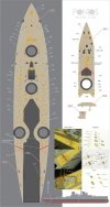 Pontos 35028WD1 HMS Dreadnought Wooden Deck set 1907 (1:350)