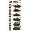 AK Interactive AK4230 MERDC CAMOUFLAGE COLORS