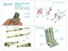 Quinta Studio QR+35027 WWII Luftwaffe fighter seatbelts (with metal buckles) (All kits) 1/35