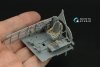 Quinta Studio QD32240 Mitsubishi J2M3 Raiden 3D-Printed & coloured Interior on decal paper (Zoukei Mura) 1/32