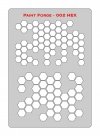 Paint Forge PFST002L STENCIL - HEX 2