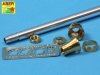 Aber 35L-076n 88mm KwK36/L56 barrel for German Tank Tiger I, Ausf. E - with early muzzle brake (1:35)