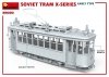 MiniArt 38020 SOVIET TRAM X-SERIES. EARLY TYPE 1/35