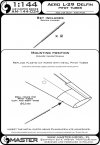 Master AM-144-034 Aero L-29 Delfin - Rurki Pitota 1/144