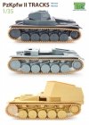 T-Rex Studio TR85005 PzKpfw II Tracks Rare Model 1/35