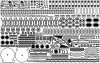 Pontos 22002F1 USS BB-63 Missouri 1945 Detail Up Set (Without wooden deck) (1:200)
