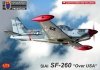 Kovozavody Prostejov KPM0209 SIAI SF-260 Over USA 1/72