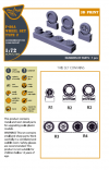 Clear Prop! CPA72164 F-86A wheel set type 2 for CP kits 1/72