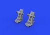 Eduard 672292 Luftwaffe rudder pedals PRINT 1/72