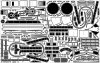 Pontos 23004F1 USS BB-61 Iowa 1944 Detail Up Set (Teak tone stained wooden deck) (1:200)