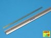 Aber BR08 Pręty mosiężne Ø 0,8mm długość 245mm x 6 szt. / Brass round rods Ø 0,8mm length 245mm x 6 pcs.