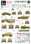 Star Decals 35-981 Berlin 1 The End of Nordland 1/35