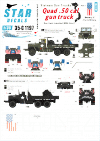 Star Decals 35-C1197 Vietnam Gun Trucks 4 1/35