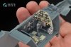 Quinta Studio QD32047 Bf 109E-1 3D-Printed & coloured Interior on decal paper (for Eduard kit) 1/32
