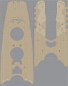 Pontos 35029WD1 IJN Yamato Wooden Deck set 1945 (1:350)