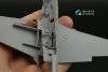 Quinta Studio QD48398 Yak-9T 3D-Printed & coloured Interior on decal paper (Zvezda) 1/48