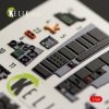 KELIK K48062 F-16F DESERT VIPERS BLOCK 60 INTERIOR 3D DECALS FOR KINETIC KIT 1/48