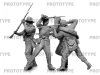 ICM 35024 American Civil War Confederate Infantry 1/35