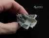 Quinta Studio QD32003 F-16C 3D-Printed & coloured Interior on decal paper (for Tamiya kit) 1/32