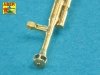 Aber 35L-118 Barrel for Russian 12,7mm heavy machine gun DShK, after WWII version (T-54/55; BTR-60APC) (1:35)