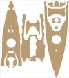 Pontos 35029F1 IJN NAGATO 1941 Detail Up Set 1/350