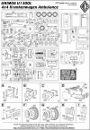 Ace 72451 Unimog U1300L 4x4 Krankenwagen Ambulance1/72