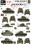 Star Decals 35-897 Okinawa. 6th Marine Tank Bn 1/35