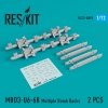 RESKIT RS72-0095 MBD3-U6-68 MULTIPLE BOMB RACKS (2 PCS) 1/72