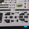 KELIK K72120 Mirage 2000D interior 3D decals forModelSvit kit 1/72