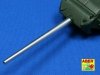 Aber 35L-074 U.S. 76,2 mm M7 gun barrel for M10 Tank Destroyer (1:35)