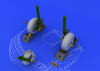 Eduard 648053 Su-27 wheels 1/48 (Academy)