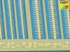 Aber 72A13 Taśmy amunicyjne 7,62-7,92 lub .30 i .50 cala / Ammo belts 7,62-7,92 or .30 and .50 1/72
