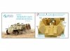 Quinta Studio QD48293 Sd.Kfz 251/1 Ausf.D 3D-Printed & coloured Interior on decal paper (Tamiya) 1/48