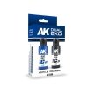 AK Interactive AK1560 DUAL EXO SET 16 – 16A BLUE BOLT & 16B TURBO BLUE