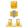 AK Interactive AK35009 AUTOMOTORE FS 206/207/208 SOGLIOLA RAIL SHUNTER – TREN DE MANIOBRAS 1/35