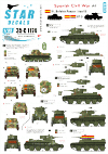 Star Decals 35-C1174 Spanish Civil War # 6 1/35