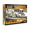 Lifecolor LP04 Liquid pigments Set Hulls and wooden decks 6x22ml