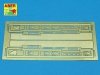 Aber 48005 Fenders for german anti-tank self proppeled gun Stug.III, Ausf.B and tank PzKpfw III, Ausf.L (1:48)