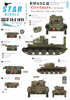 Star Decals 35-C1019 RMASG Centaurs 1/35